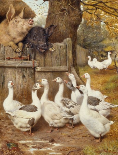 Farmyard Friends by William Weekes